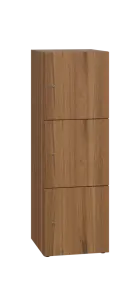 DOMINIT 33 úložná skříň 3-boxová, 1367x450x400 mm, ořech světlý